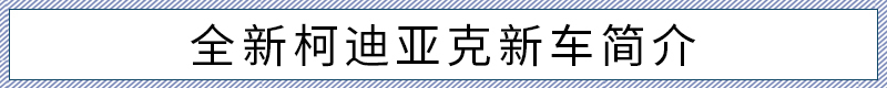 主推奢享版/5座7座看需求 全新柯迪亚克购车手册