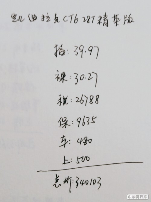 想买辆30万左右的车？只看凯迪拉克CT6就够了！